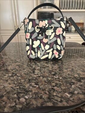 kate spade Eva Fete Floral Small Bucket Bag
